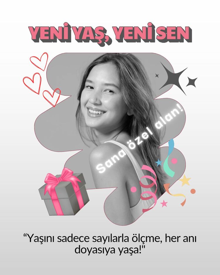 Kişiye Özel Doğum Günü Kartı – Dijital Tasarım | 3 Farklı Tarz | Anında Teslim
