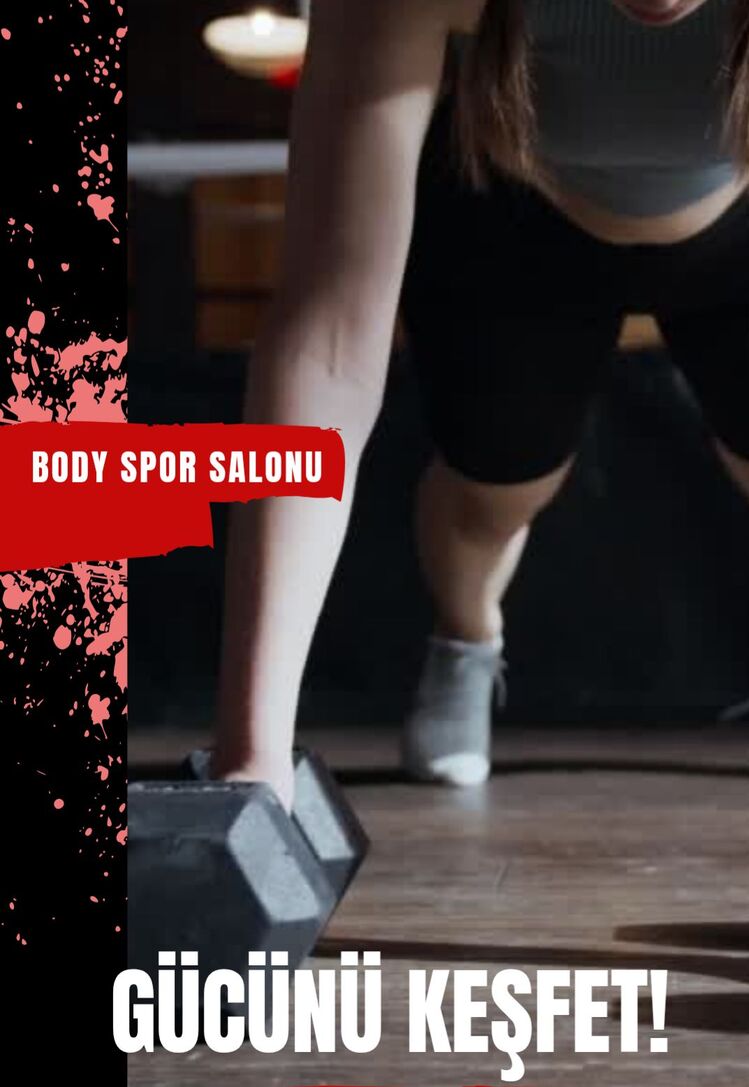 spor salonu reels şablonu 