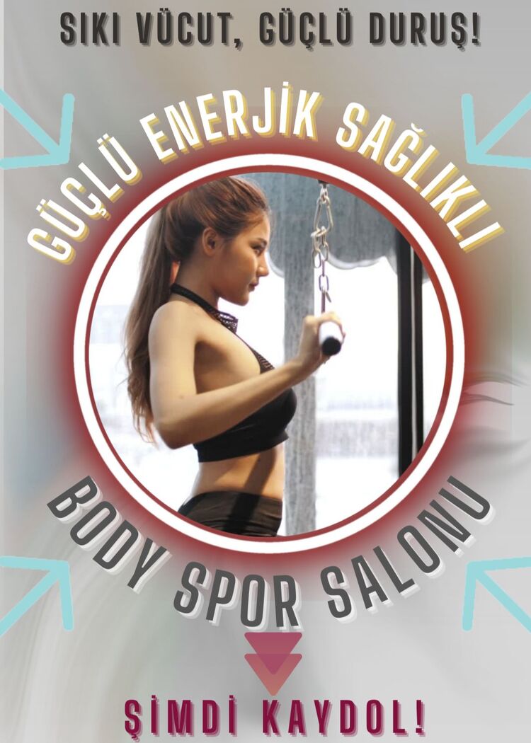 spor salonu reels şablonu