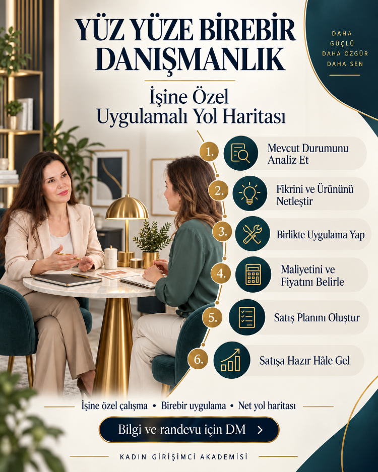 Yüz Yüze Birebir Danışmanlık