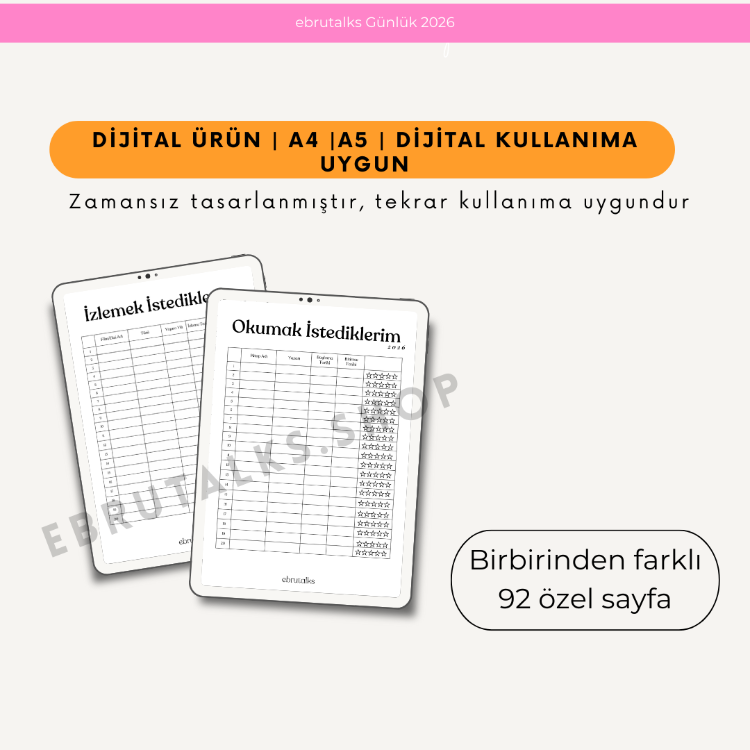 ebrutalks Günlük 2026