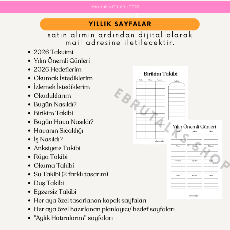 ebrutalks Günlük 2026