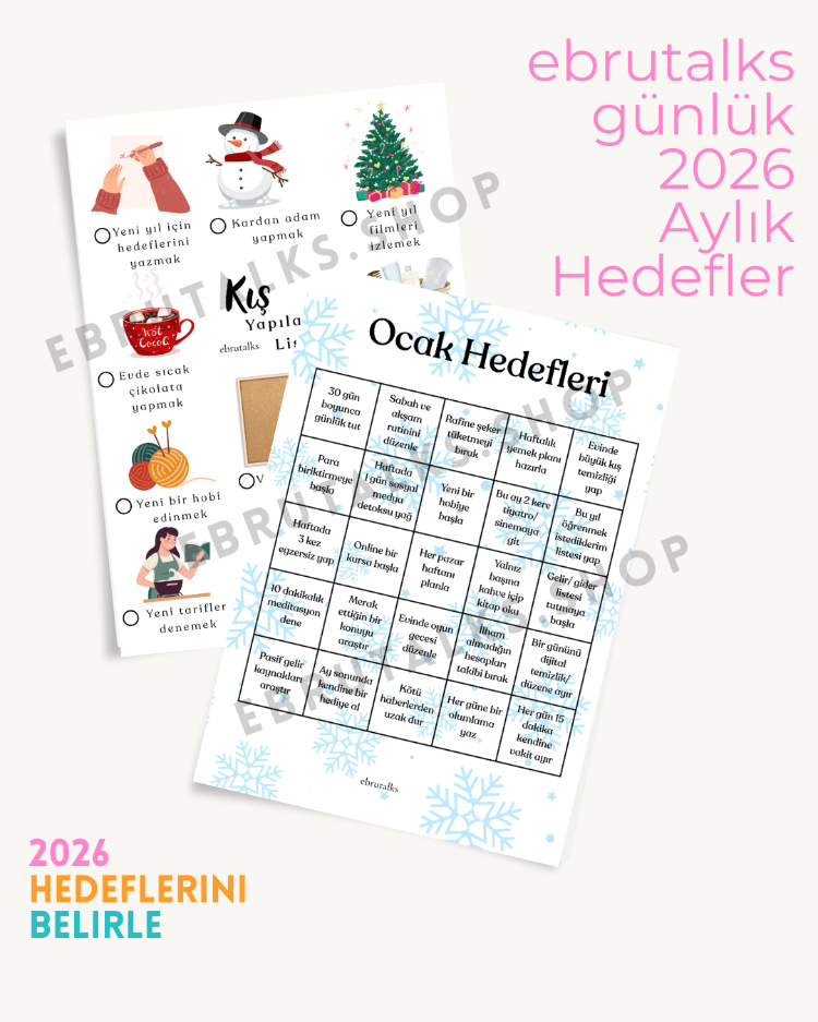 12 Aylık Hedefler ve Mevsime Özel Yapılacaklar Listeleri