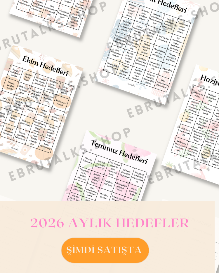 12 Aylık Hedefler ve Mevsime Özel Yapılacaklar Listeleri