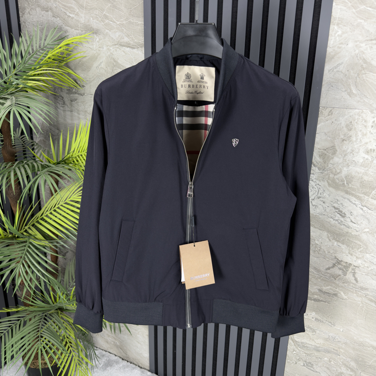 Burberry Pilot Yaka Mevsimlik Mont (laci)