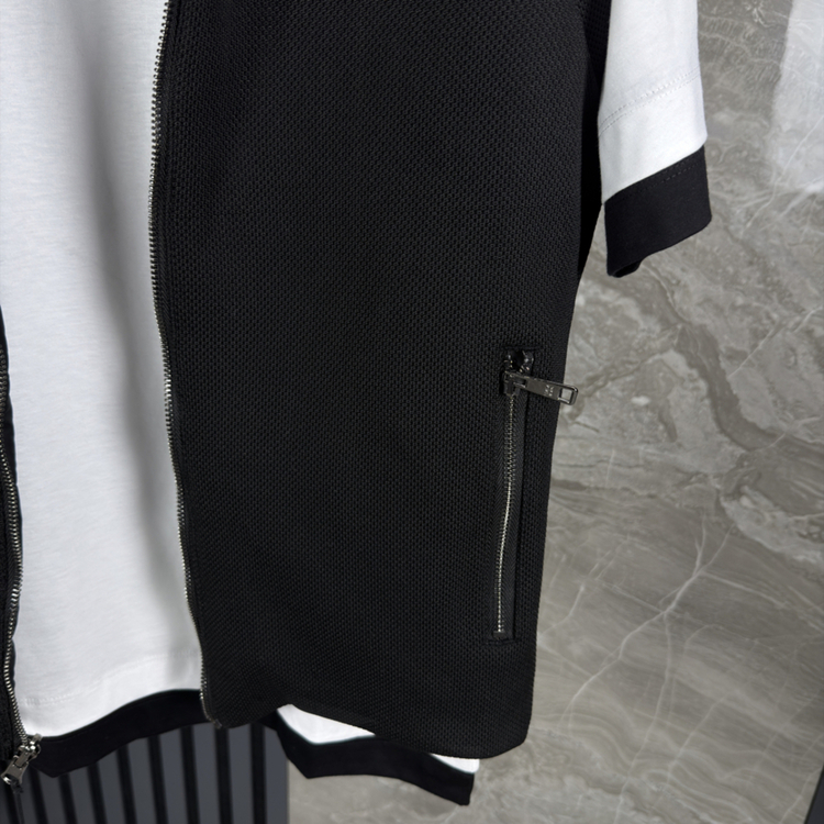 Prada Çift Taraflı Premium Yelek (siyah)