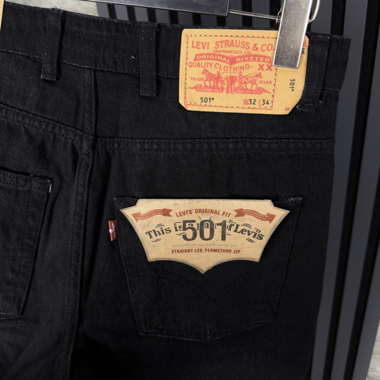 Lewis Reguler Fit Jeans( taşlanmış siyah) 