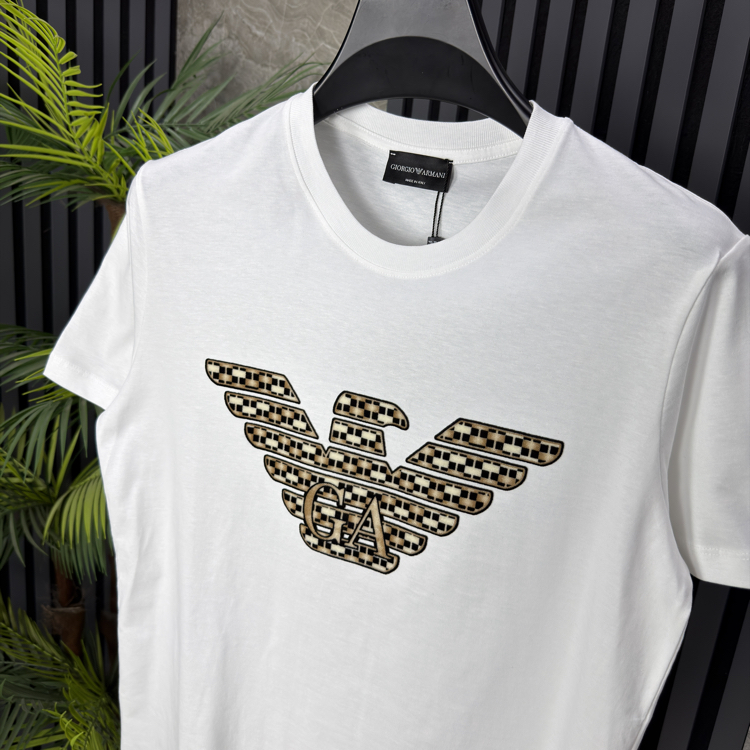 Emporio Armani Pamuklu Tshirt (beyaz)