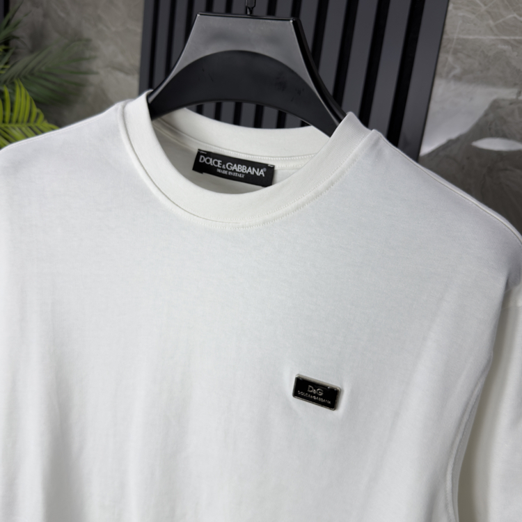 Dolce Gabbana Pamuklu Tshirt (beyaz)