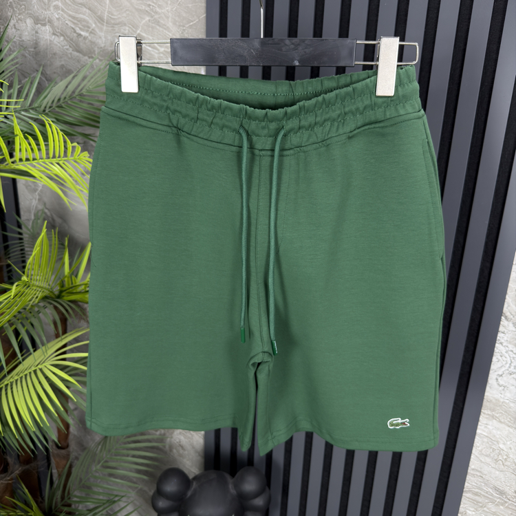 Lacoste Pamuklu Günlük Şort (yeşil)