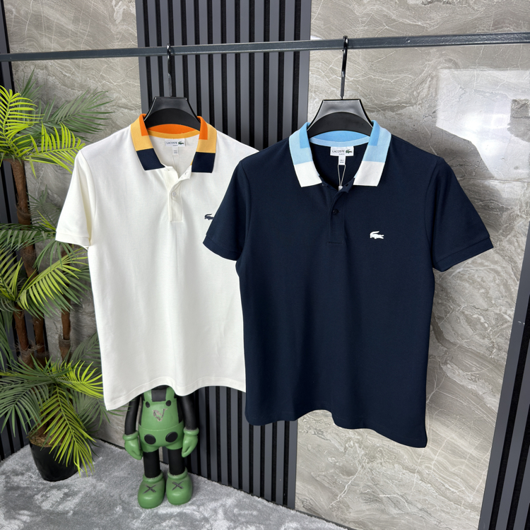 Lacoste Pike Kumaş Pike Polo Yaka (beyaz)