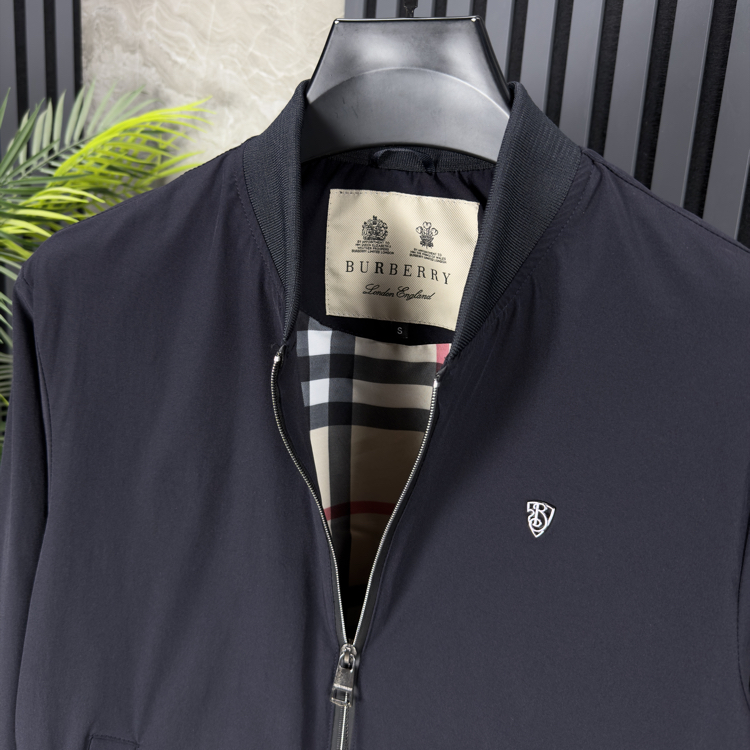 Burberry Pilot Yaka Mevsimlik Mont (laci)