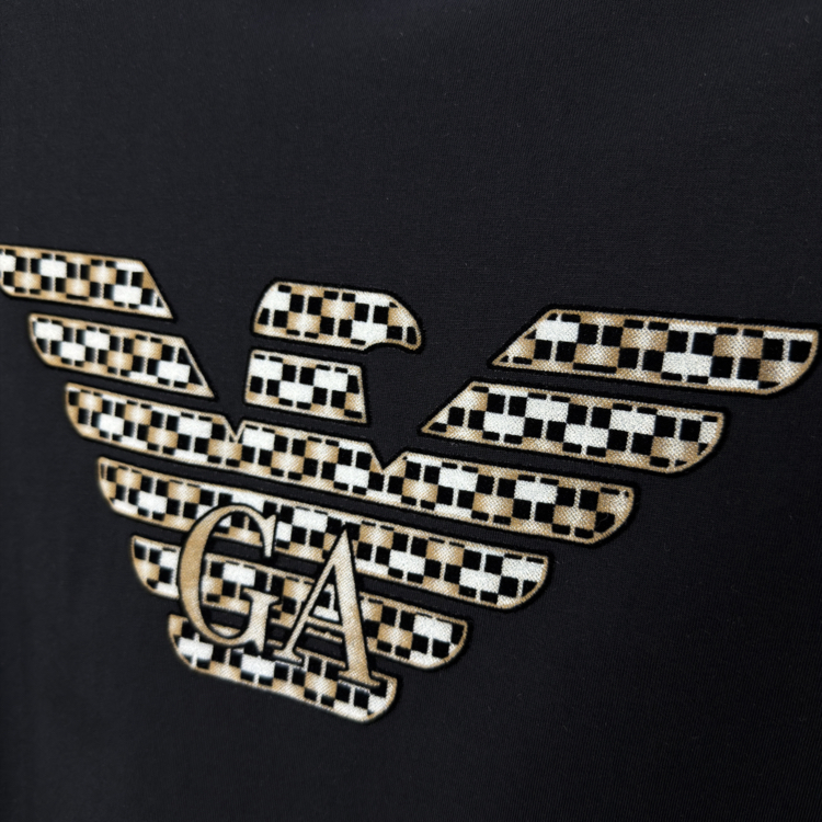 Emporio Armani Pamuklu Tshirt (siyah)