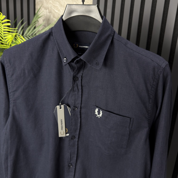 Fred Perry Ham Keten Gömlek (laci)