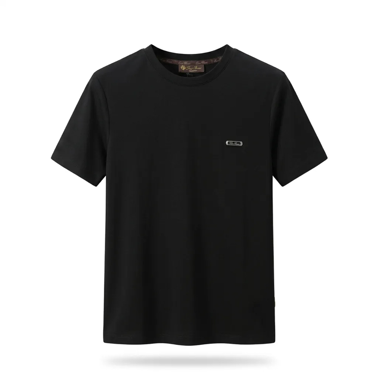 Lora Piana Modal Premium Tshirt (siyah)