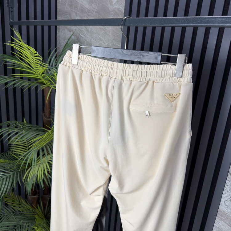 Prada Premium Jogger Pantolon ( krem) 