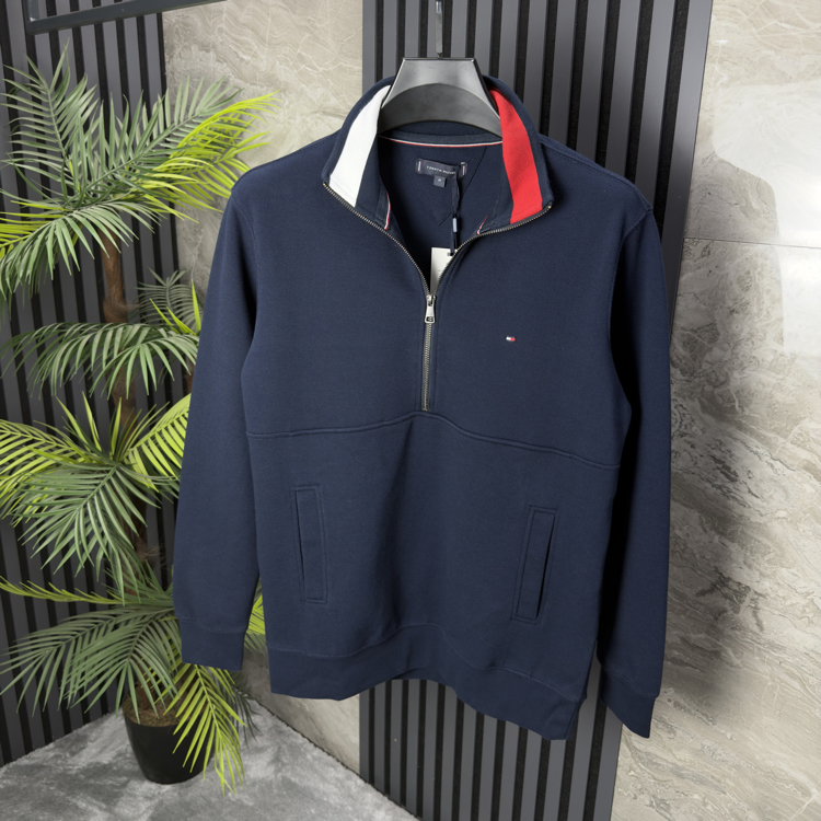 TH Yarım Fermuarlı Sweatshirt (laci)