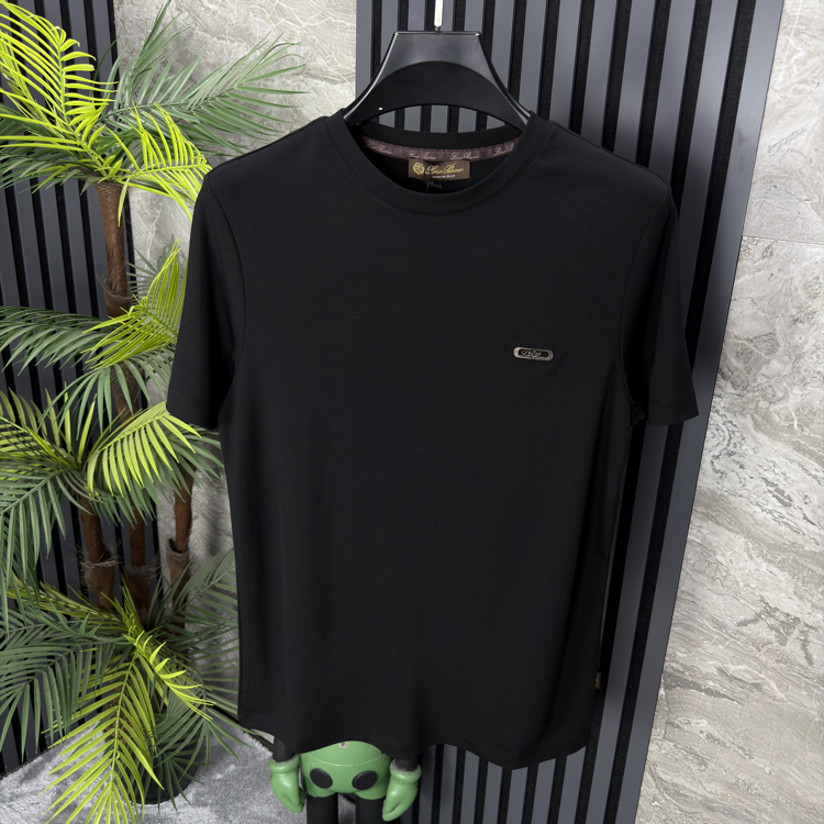 Lora Piana Modal Premium Tshirt (siyah)
