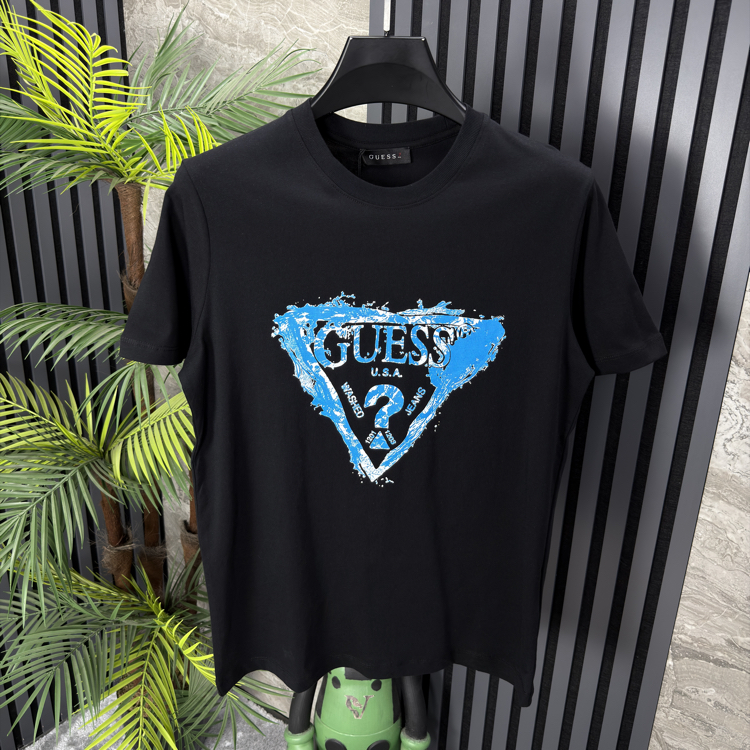 Guess Pamuklu Tshirt (siyah)