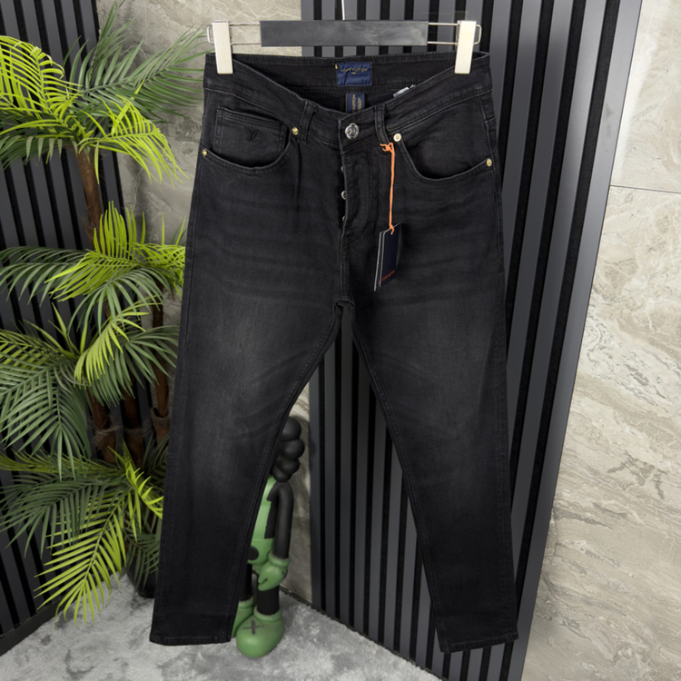  Louis Vuitton Slim Fit Jeans (siyah) 