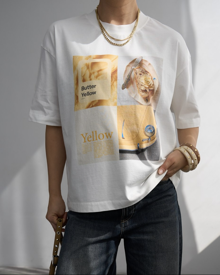 Butter Yellow T-Shırt