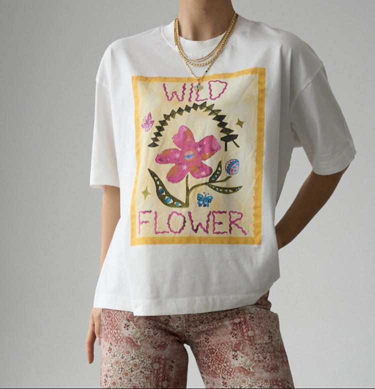 Flower T-Shırt