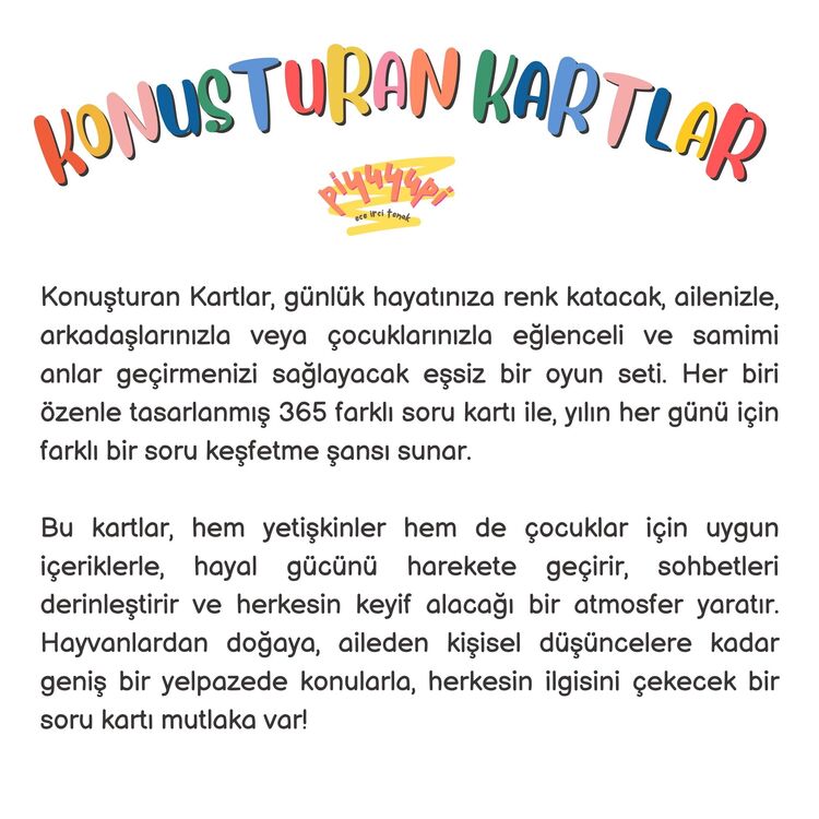 KONUŞTURAN KARTLAR