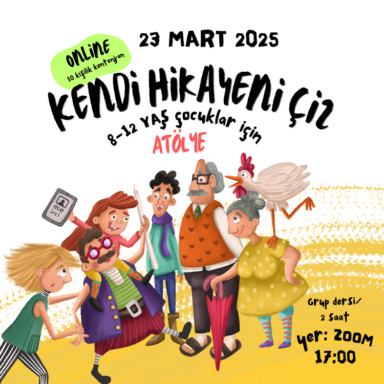 Kendi Hikayeni Çiz! 23 Mart 2025 17:00