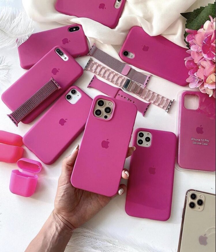 İPhone Lansman Kılıf-Fuşya