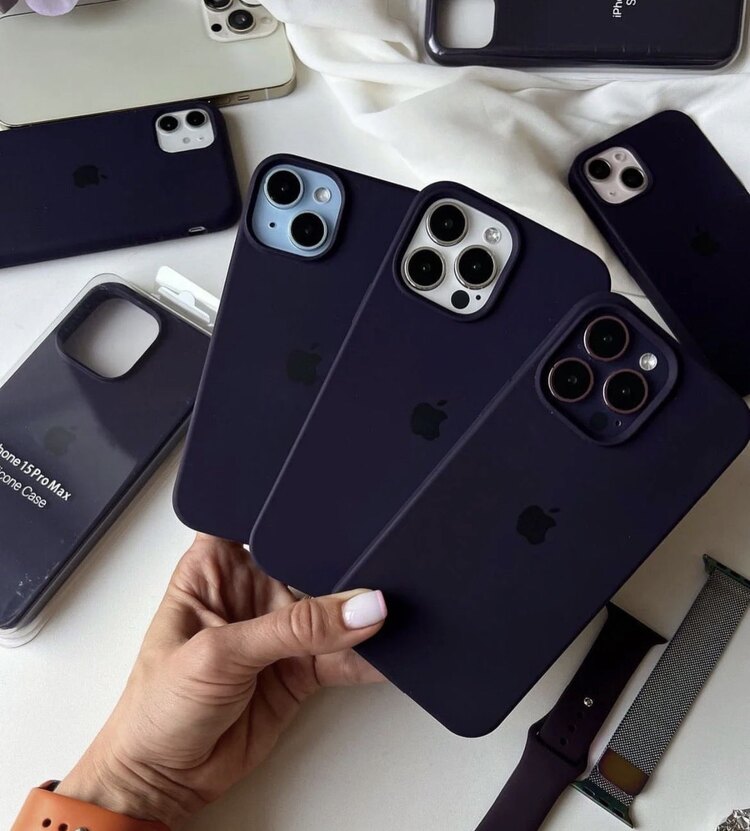 İPhone Lansman Kılıf-Derin Mor