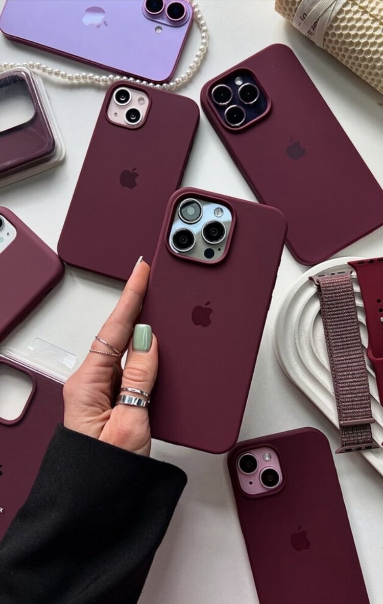 İPhone Lansman Kılıf-Vişne