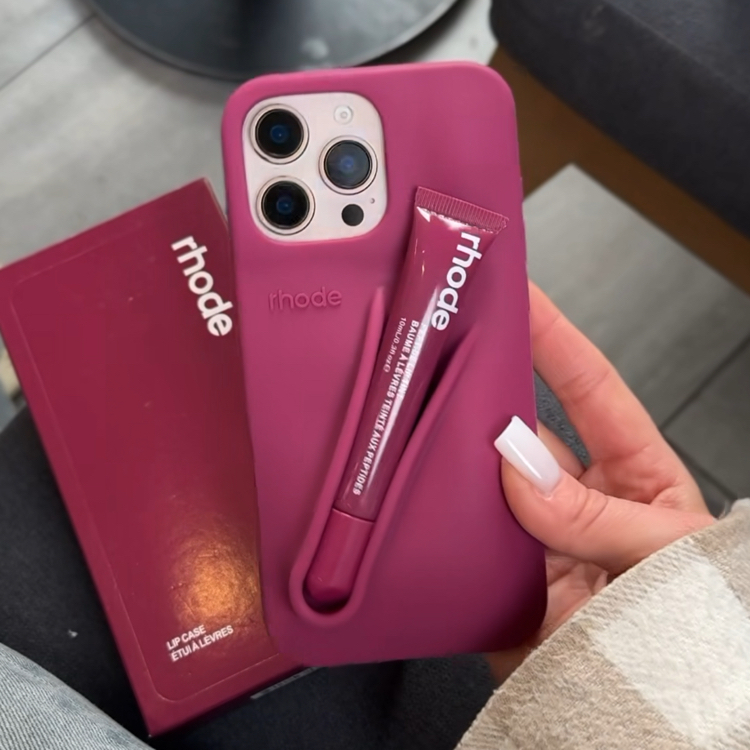 İPhone Rhode+Ruj Case-Vişne