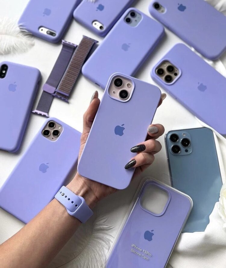 İPhone Lansman Kılıf-Lila
