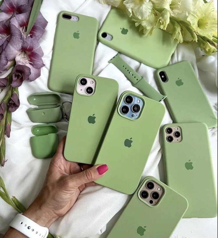 İPhone Lansman Kılıf-Fıstık Yeşili