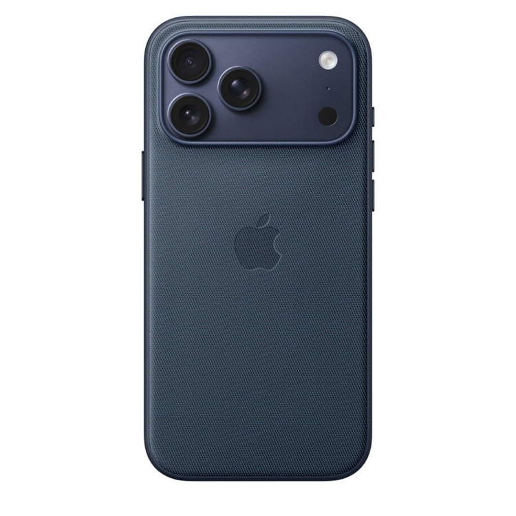 iPhone TechWoven Dokuma Case Lacivert