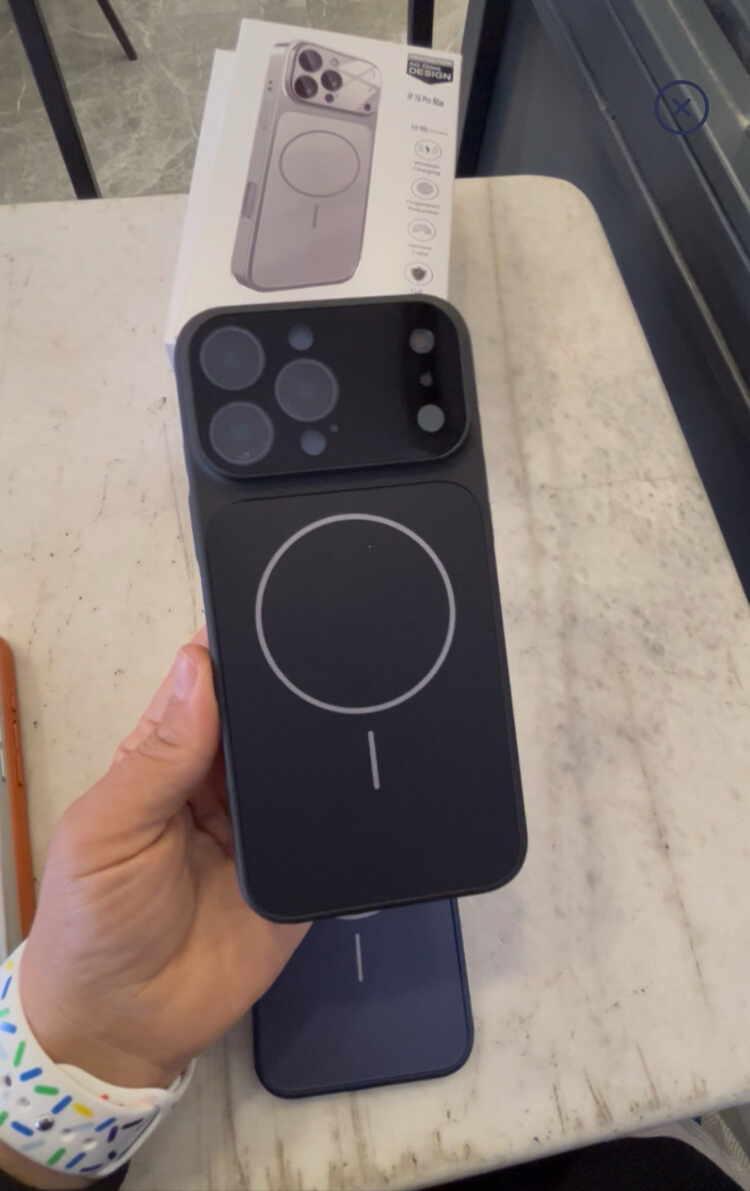 İPhone Ag Glass Case -Siyah