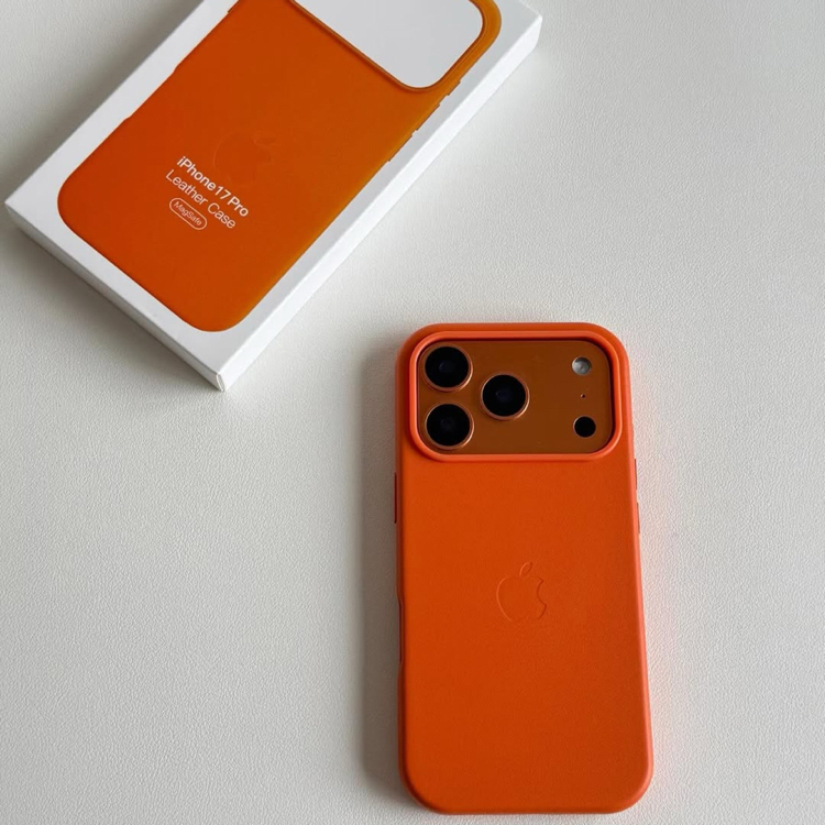 İphone Deri Model Kılıf Turuncu