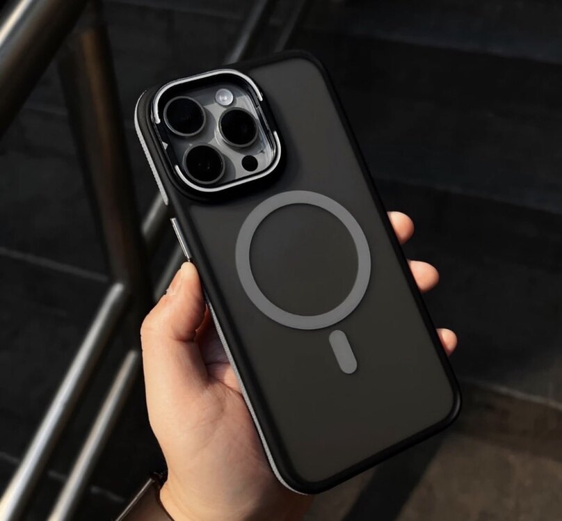 İPhone Rory Magsafe Kılıf -Naturel Titanyum