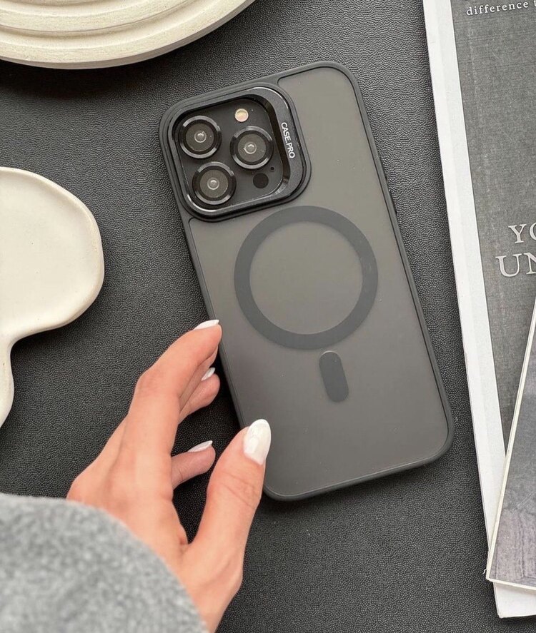 İPhone Case Pro Standlı Kılıf -Siyah