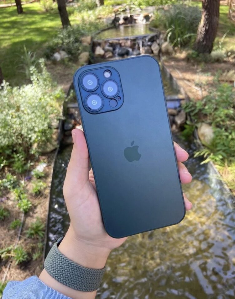 iPhone Ag-Glass Case-Yeşil