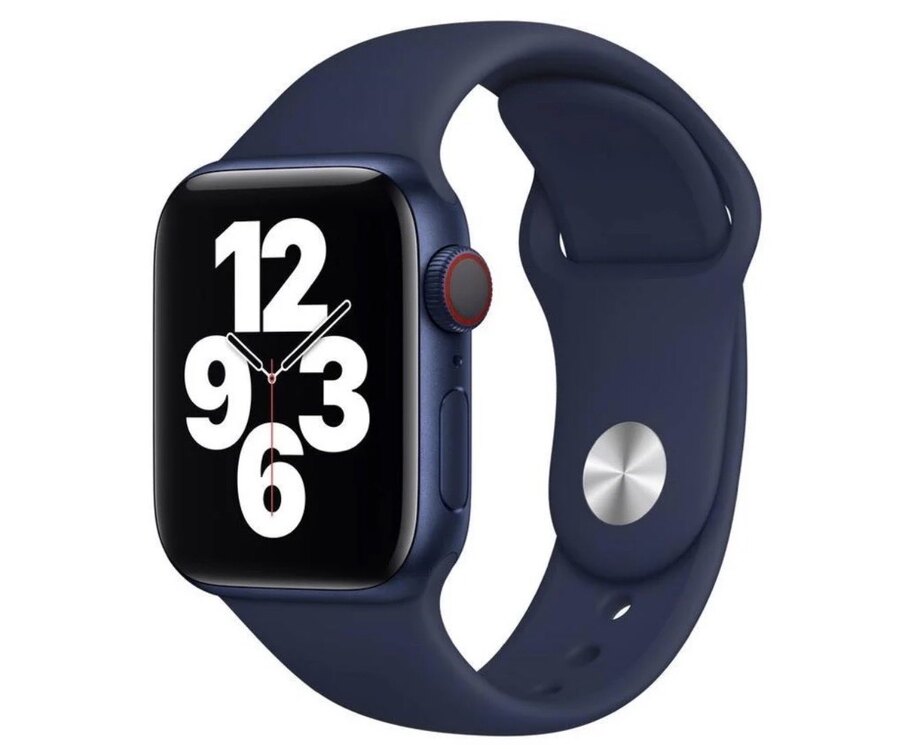 Apple Watch Silicon Kordon - Gece Mavisi