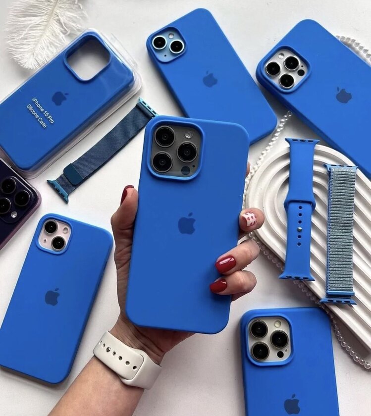 İPhone Lansman Kılıf-Mavi