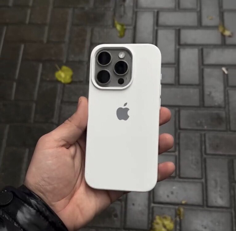 İPhone Lansman Kılıf-Beyaz