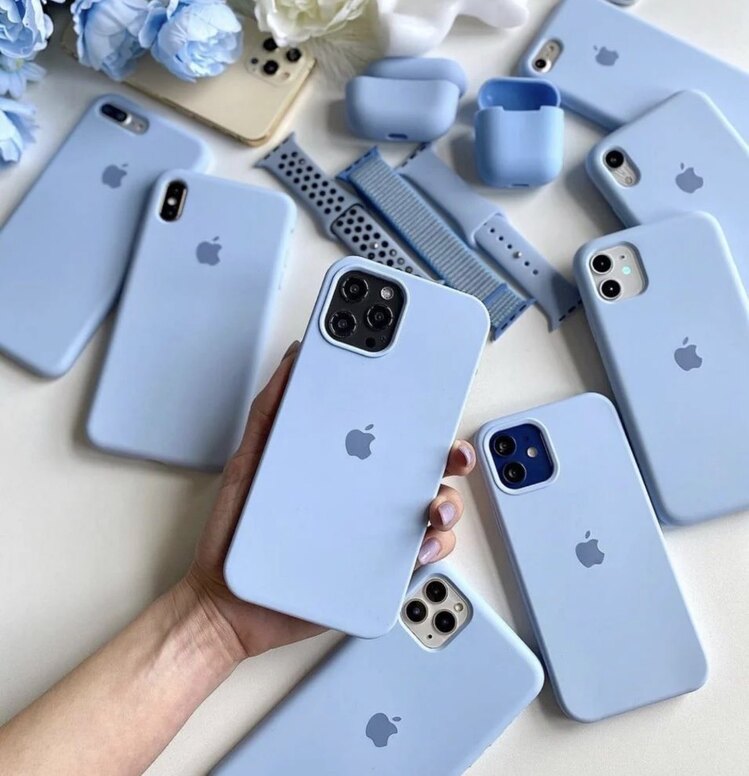 İPhone Lansman Kılıf-Bebe Mavisi