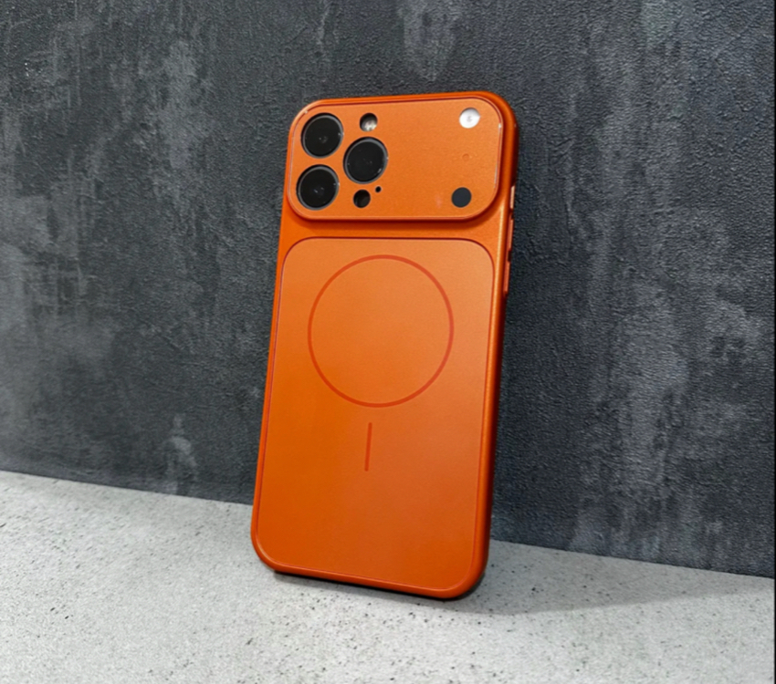 İPhone Ag Glass Case -Turuncu