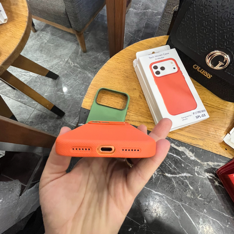İphone Tech Woven Case Turuncu