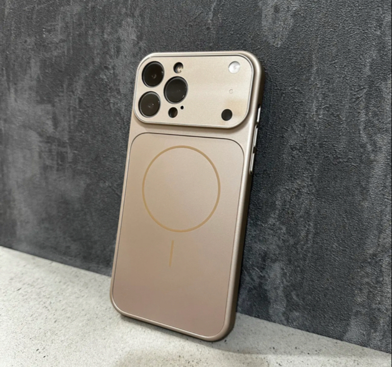 İPhone Ag Glass Case -Gold
