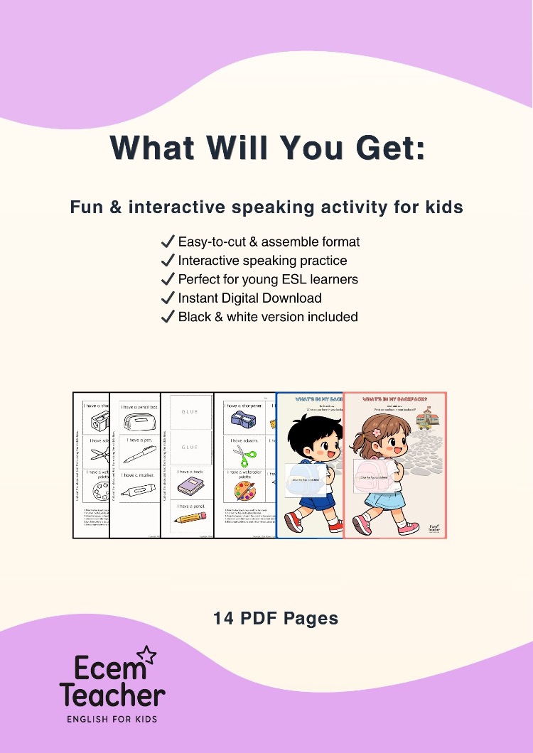 What’s in My Backpack? – Interactive Flap Activity (Printable PDF)