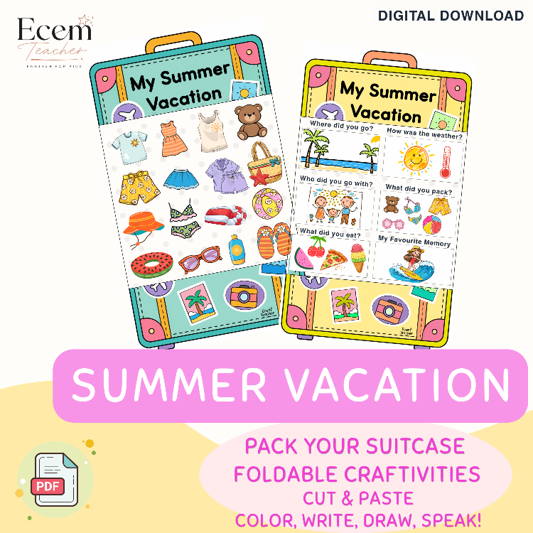 My Summer Vacation Foldable Craft Set