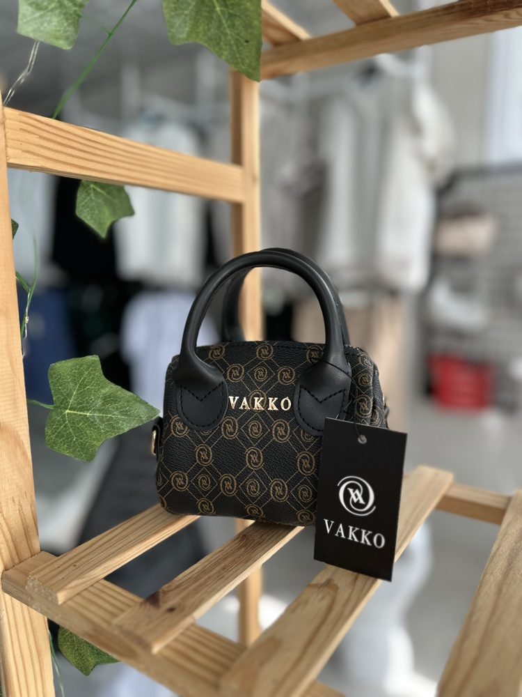 Vakko mini siyah kahve